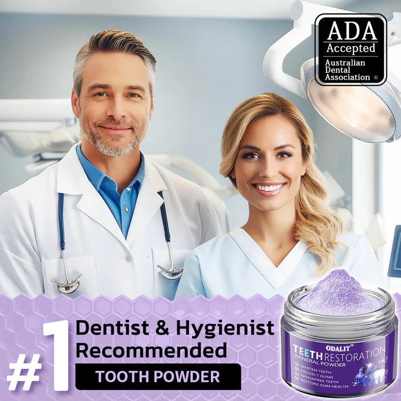 DENTORA WHITE™ Teeth Restoration Mineral Powder🦷(TGA recommended)